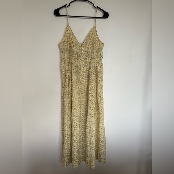 DOEN Irina Dress Moonflower Floral Print Yellow medium - Picture 4 of 9